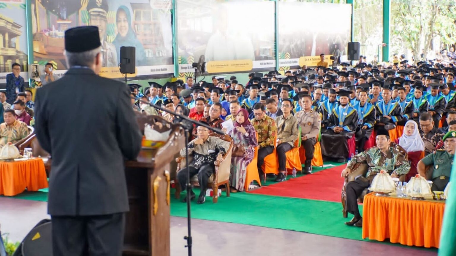 Taufan Pawe Bangga Hadiri Rapat Senat Terbuka Wisuda Sarjana Universitas Muhammadiyah Parepare